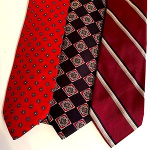 Robert Talbott Lot of 3 Men’s Silk Ties Excellent Condition
